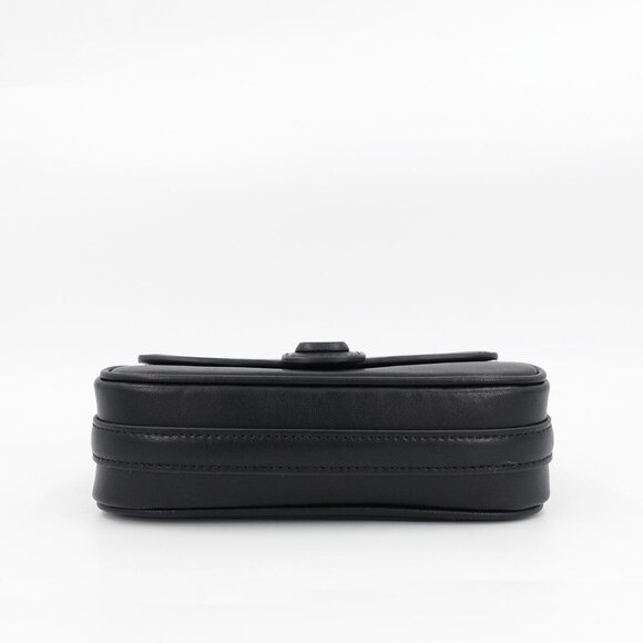 Marc Jacobs The Clover Shoulder Bag Black - Picture 14 of 16